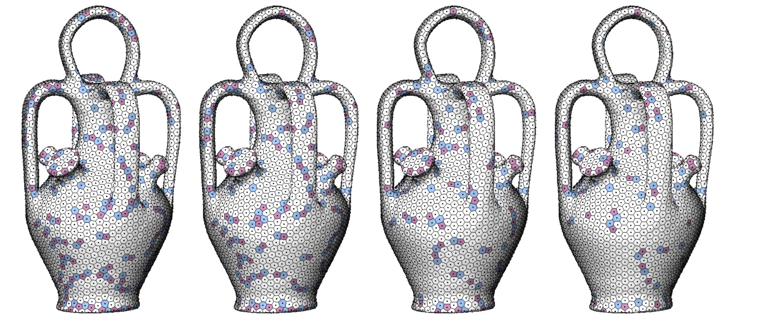 Improving Regularity of the Centroidal Voronoi Tessellation