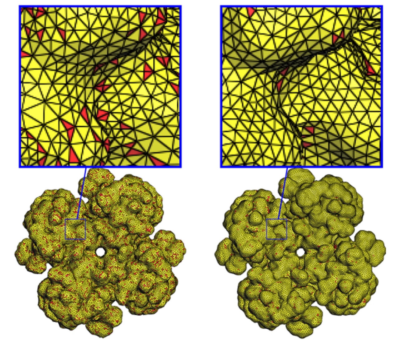 Molecular Surface Remeshing